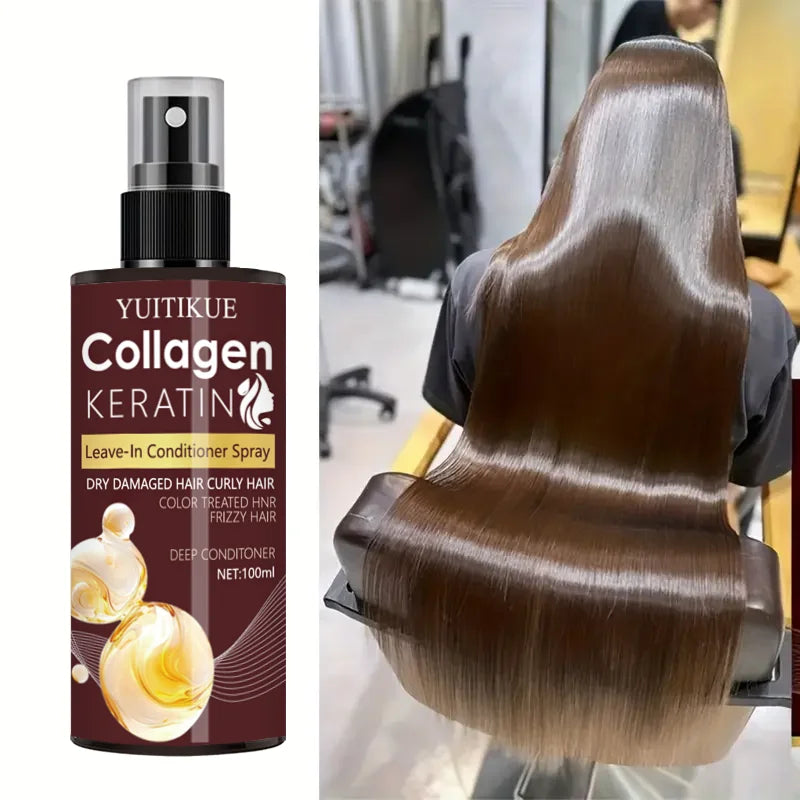 Collagen and Keratin Leave In Hair Conditioner Spray 100ml