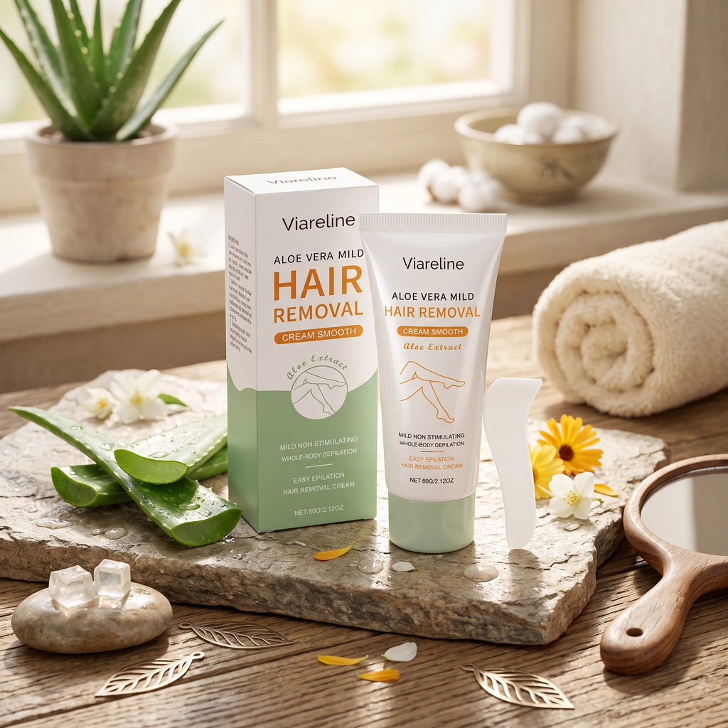 Painless Aloe Vera Hair Removal Cream for Whole Body