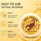 YUITIKUE Scorpion Extract Joint Relief Cream Muscle Recovery Ointment