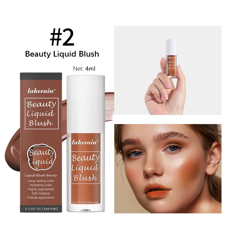 Long-Lasting Liquid Blush for Natural Glowing Makeup