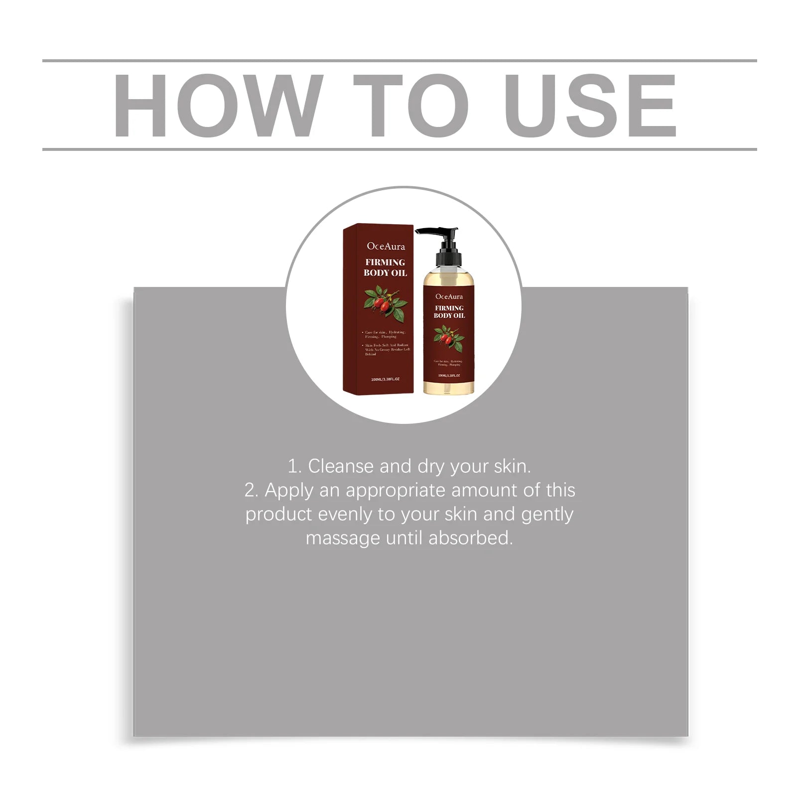 Hydrating Firming Body Oil for Skin Tightening and Elasticity - 13