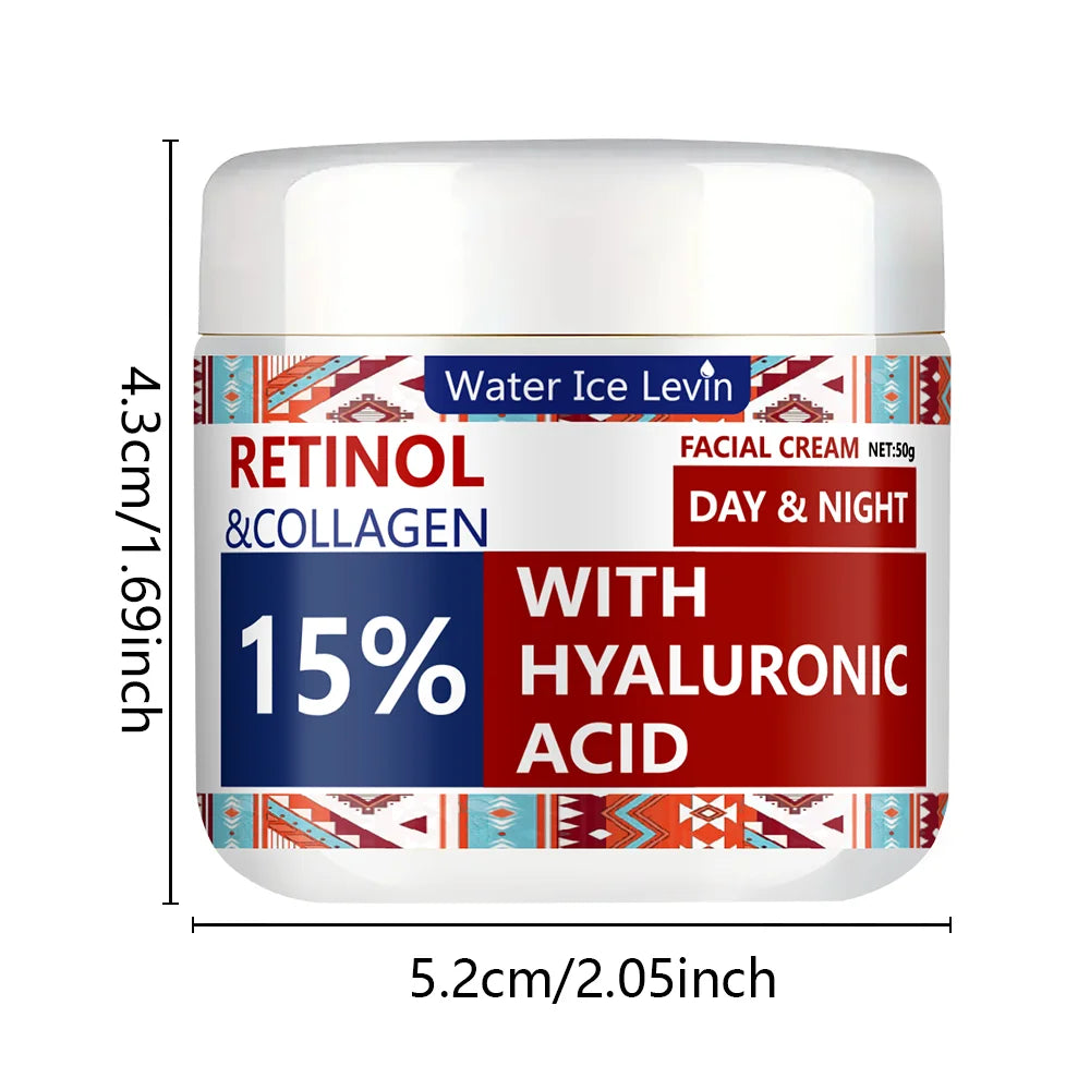 Retinol Collagen Lifting Cream Anti Wrinkle Face Moisturizer 50g - 4