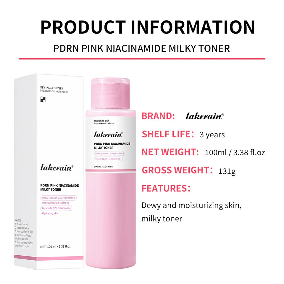 PDRN Niacinamide Milky Toner for Deep Hydration and Glowing Skin - 14