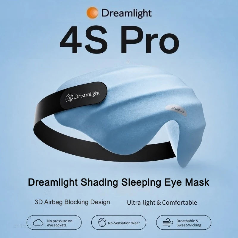 Dreamlight 4S Pro Memory Foam Sleeping Eye Mask Light Blocking Sleep Aid - 1