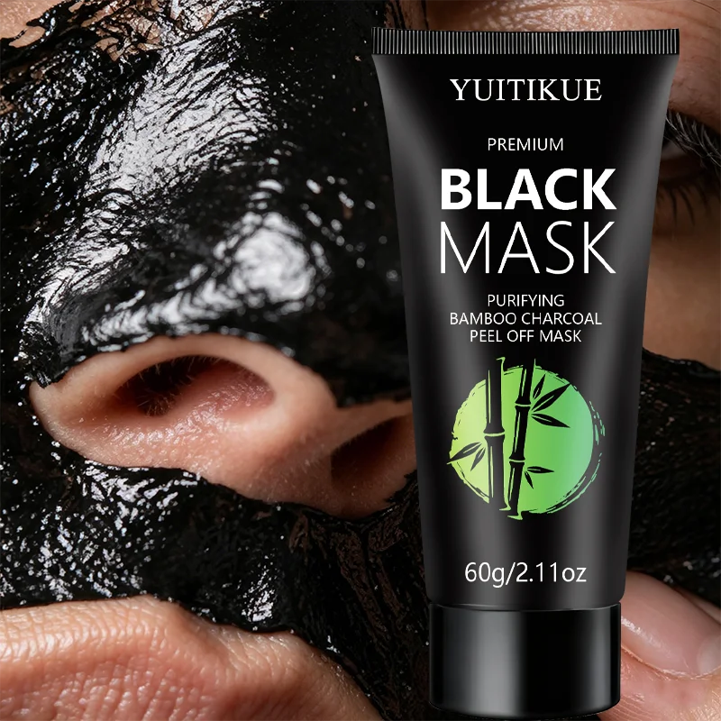 YUITIKUE Bamboo Charcoal Peel Off Mask Deep Pore Cleansing Blackhead Remover