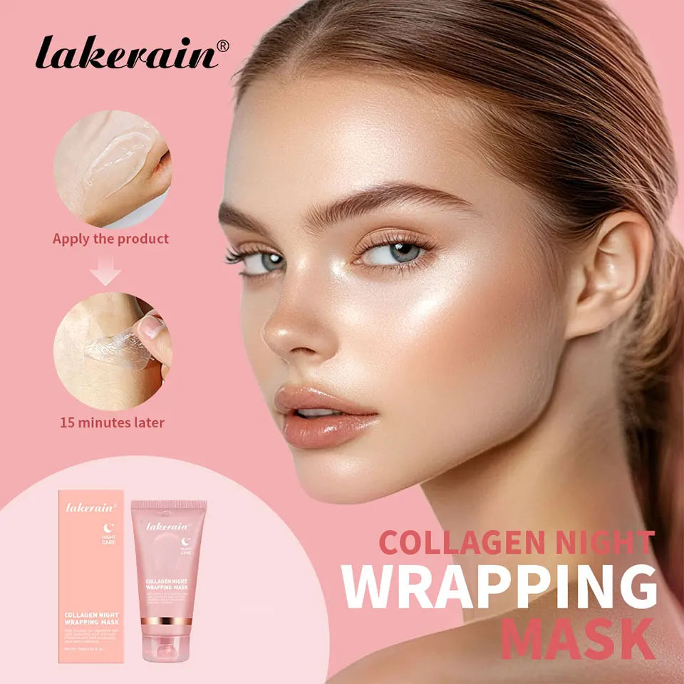 Collagen and Turmeric Overnight Wrapping Peel Off Face Mask Duo