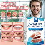 Realistic Temporary Denture Set for Comfortable Smile