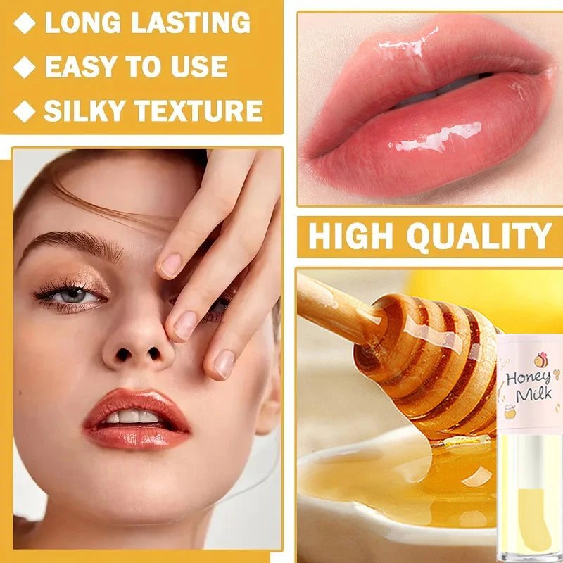 Fruit Flavored Lip Oil Moisturizing Hydrating Lip Gloss - 5