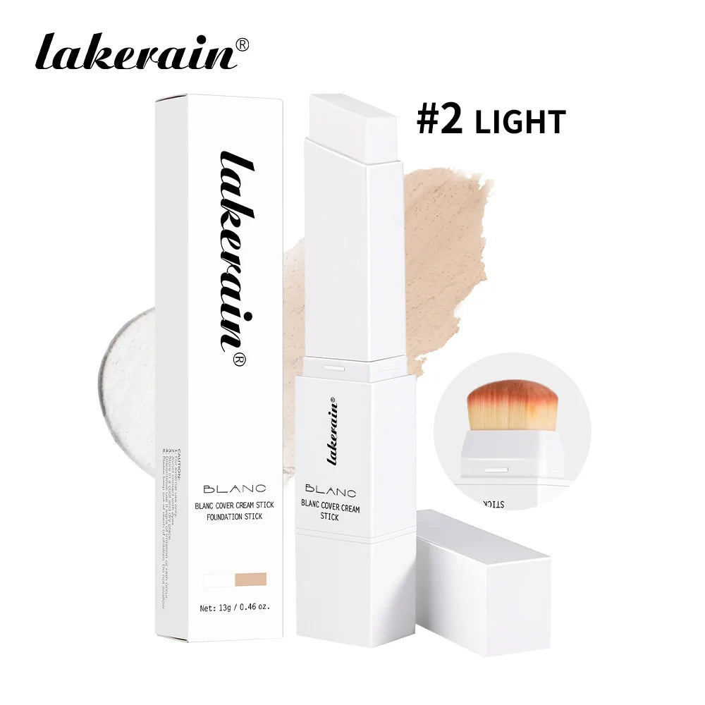 Color-Changing Foundation Stick with Built-in Brush