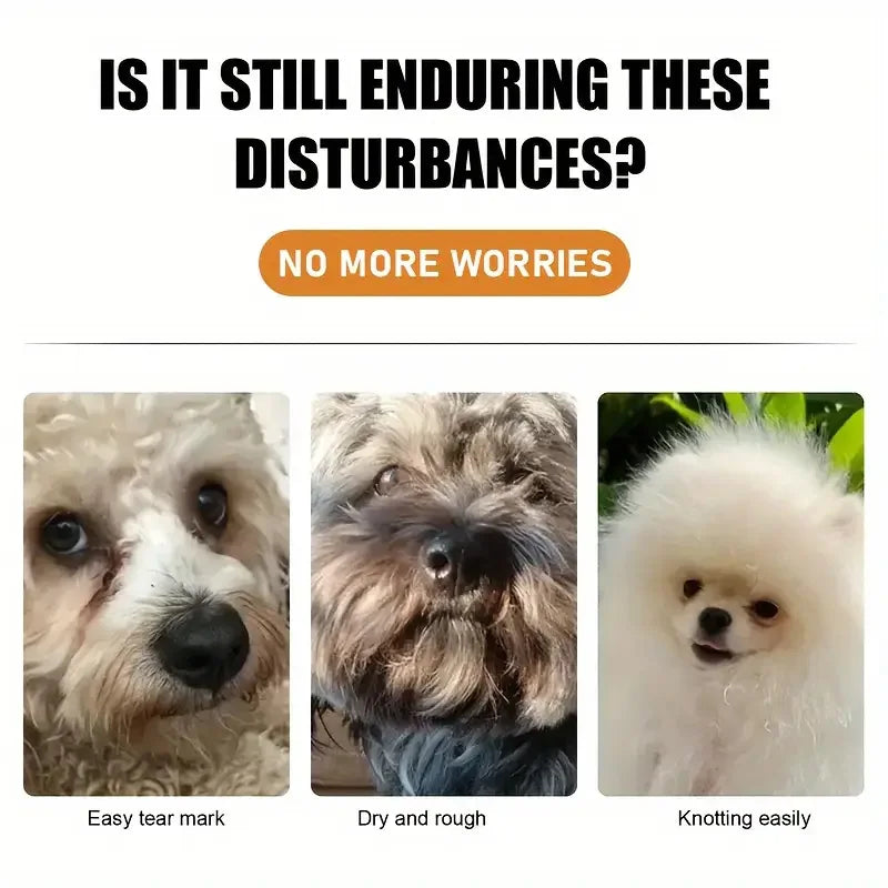 Pet Hair Detangler Spray Smoothing Conditioner for Dogs and Cats