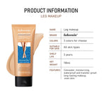 Waterproof Body Foundation and Leg Concealer with Applicator Glove