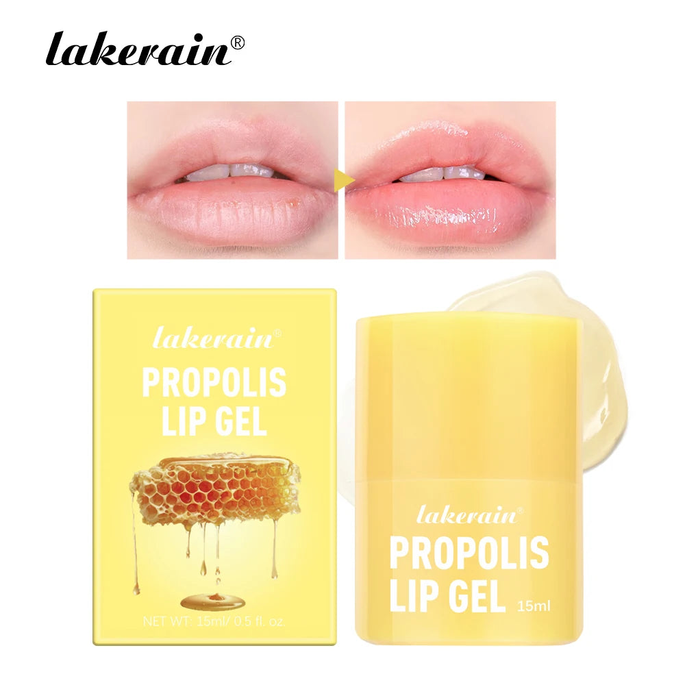 Propolis Hydrating Lip Gel for Dry and Chapped Lips
