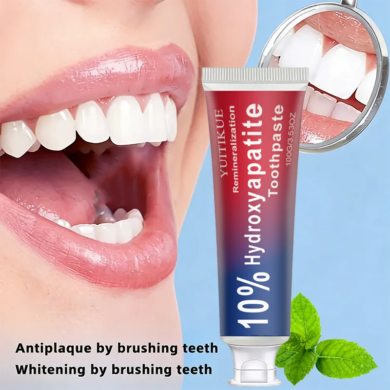 YUITIKUE 10% Hydroxyapatite Toothpaste Teeth Whitening & Enamel Repair - 4