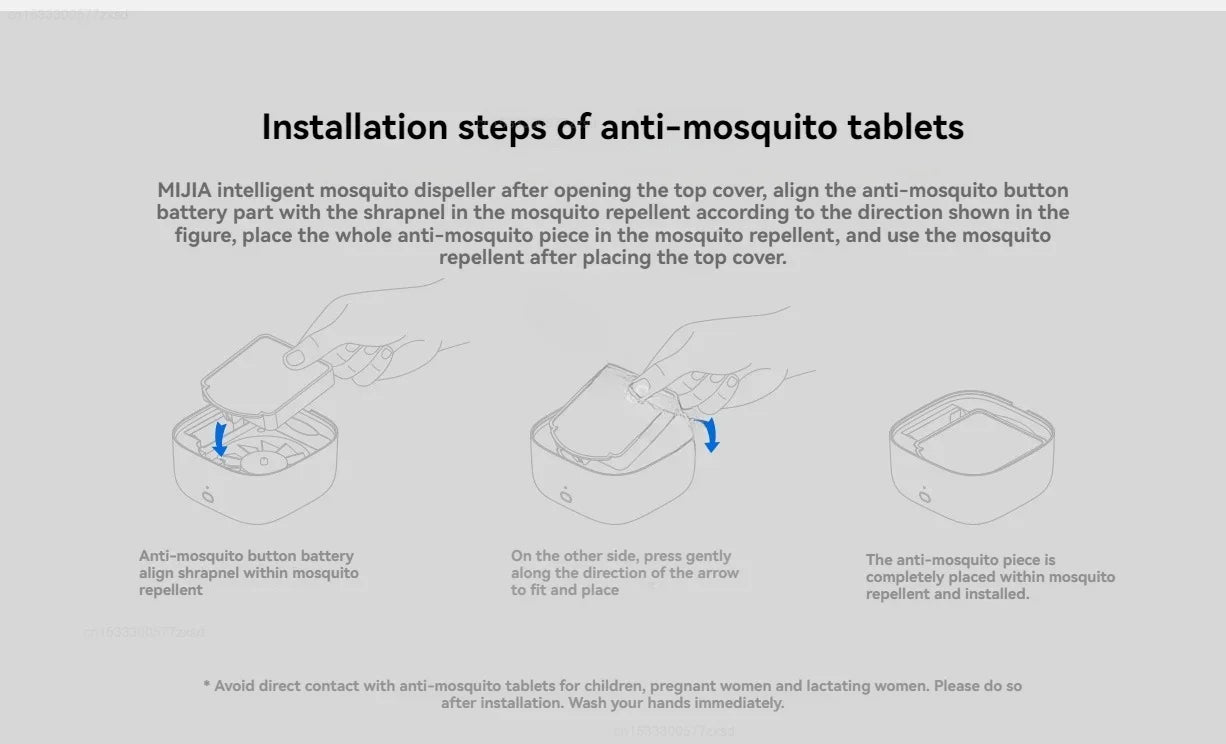 Mijia Smart Mosquito Repellent 2 Replacement Tablet Anti-Mosquito Refill - 10