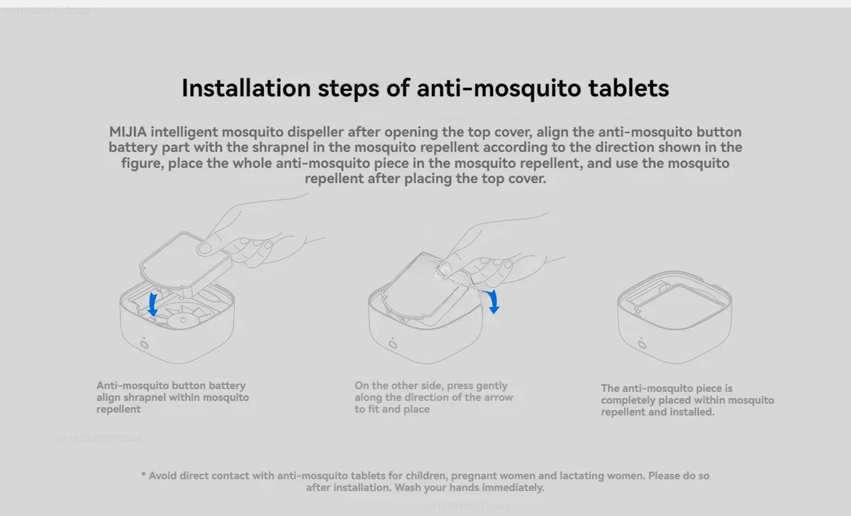 Mijia Smart Mosquito Repellent 2 Replacement Tablet Anti-Mosquito Refill