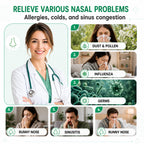 Electric Nasal Irrigator for Sinus Relief and Congestion