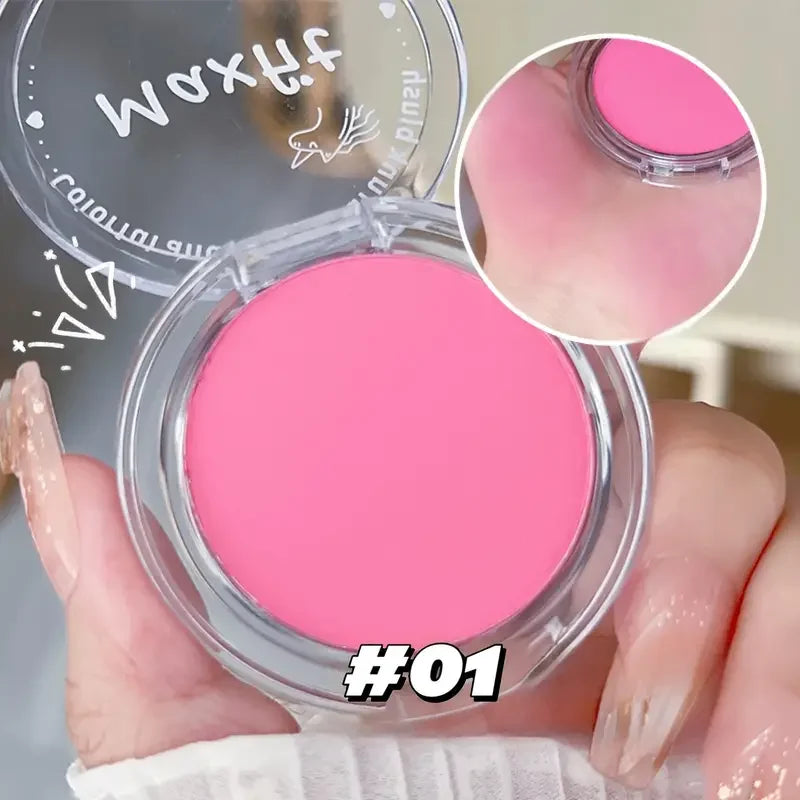 Maxfit Matte Powder Blusher Waterproof Long Lasting Face Makeup