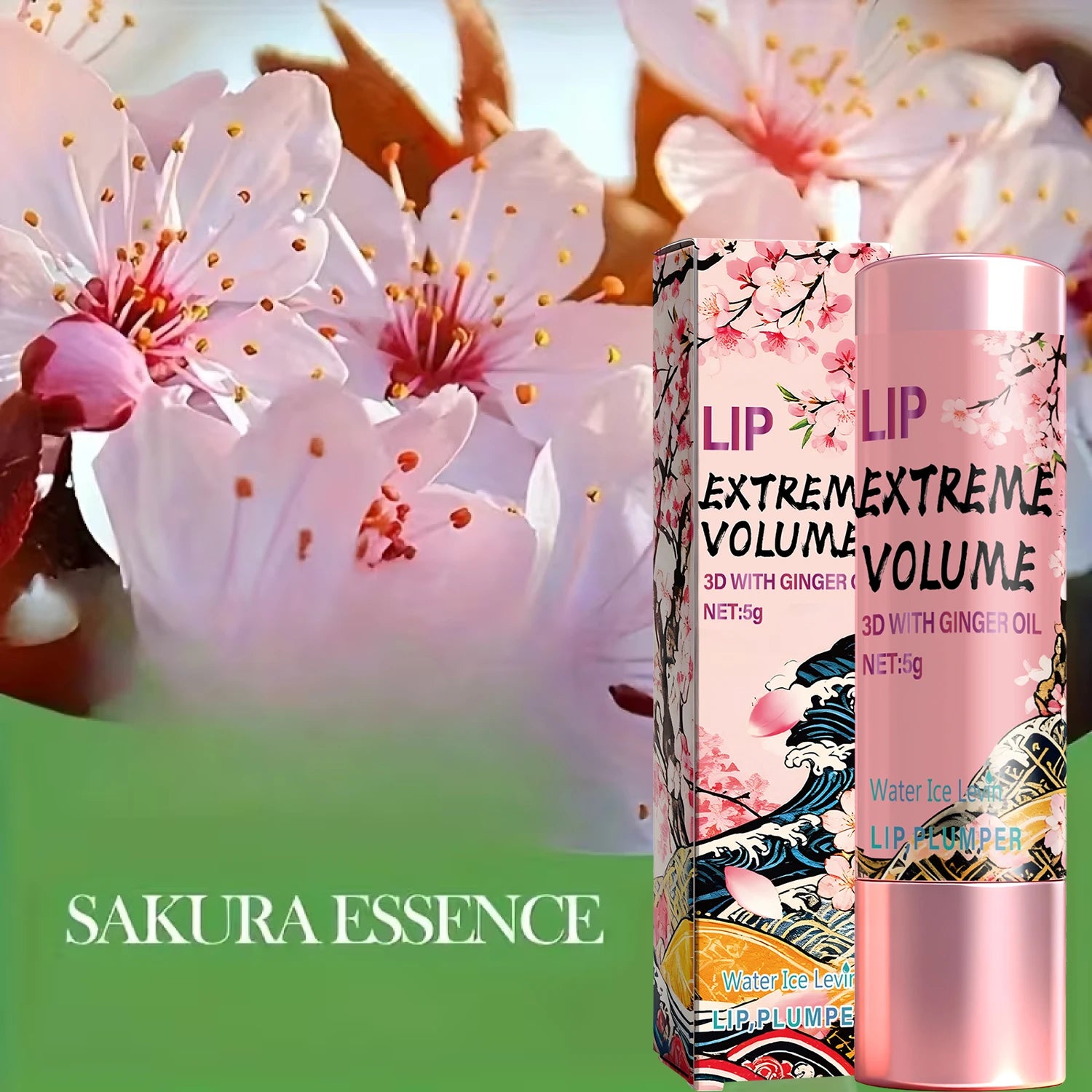 3D Lip Plumper Gloss with Ginger Oil Volumizing Hydrating Care - 4