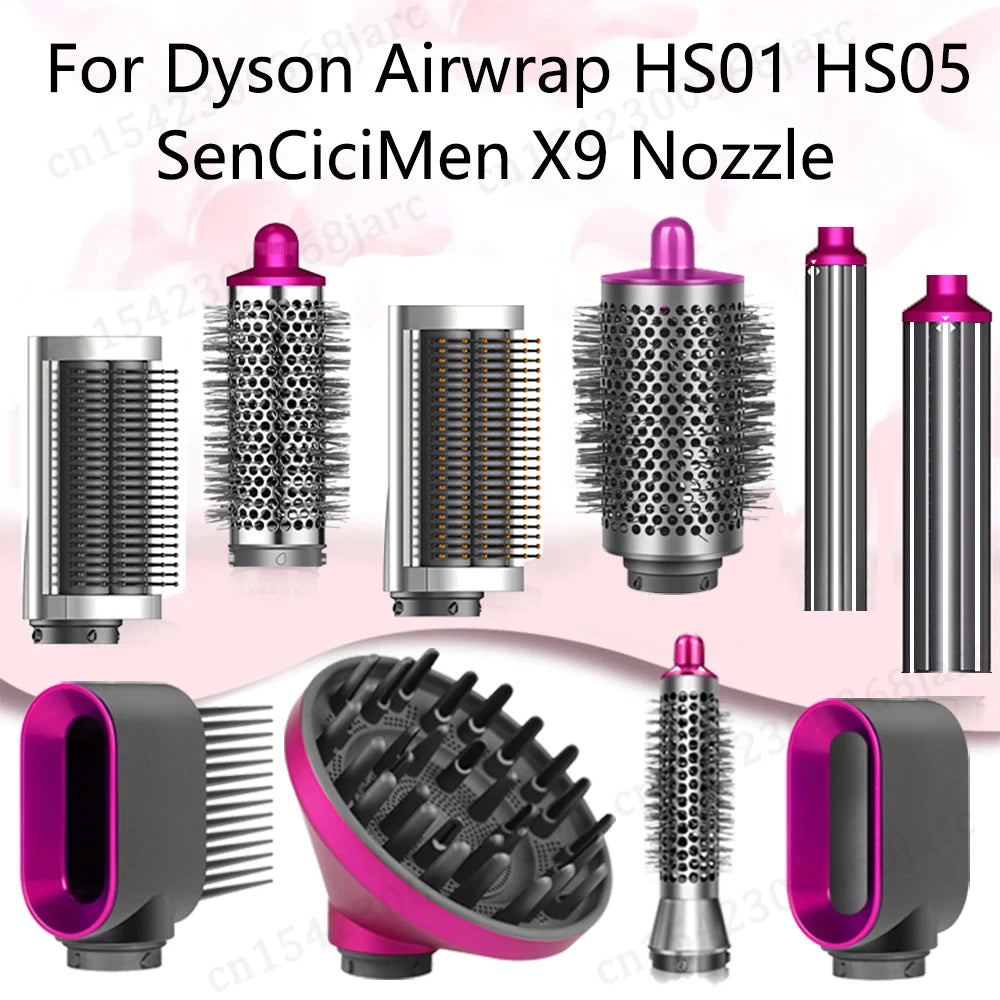 Replacement Styling Nozzle Set for Dyson Airwrap HS01 HS05 Hair Styler