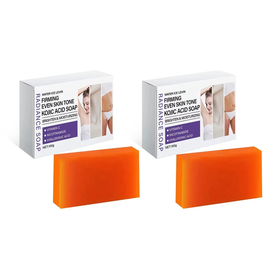 Radiance Kojic Acid Soap with Vitamin C Niacinamide Brightening Bar