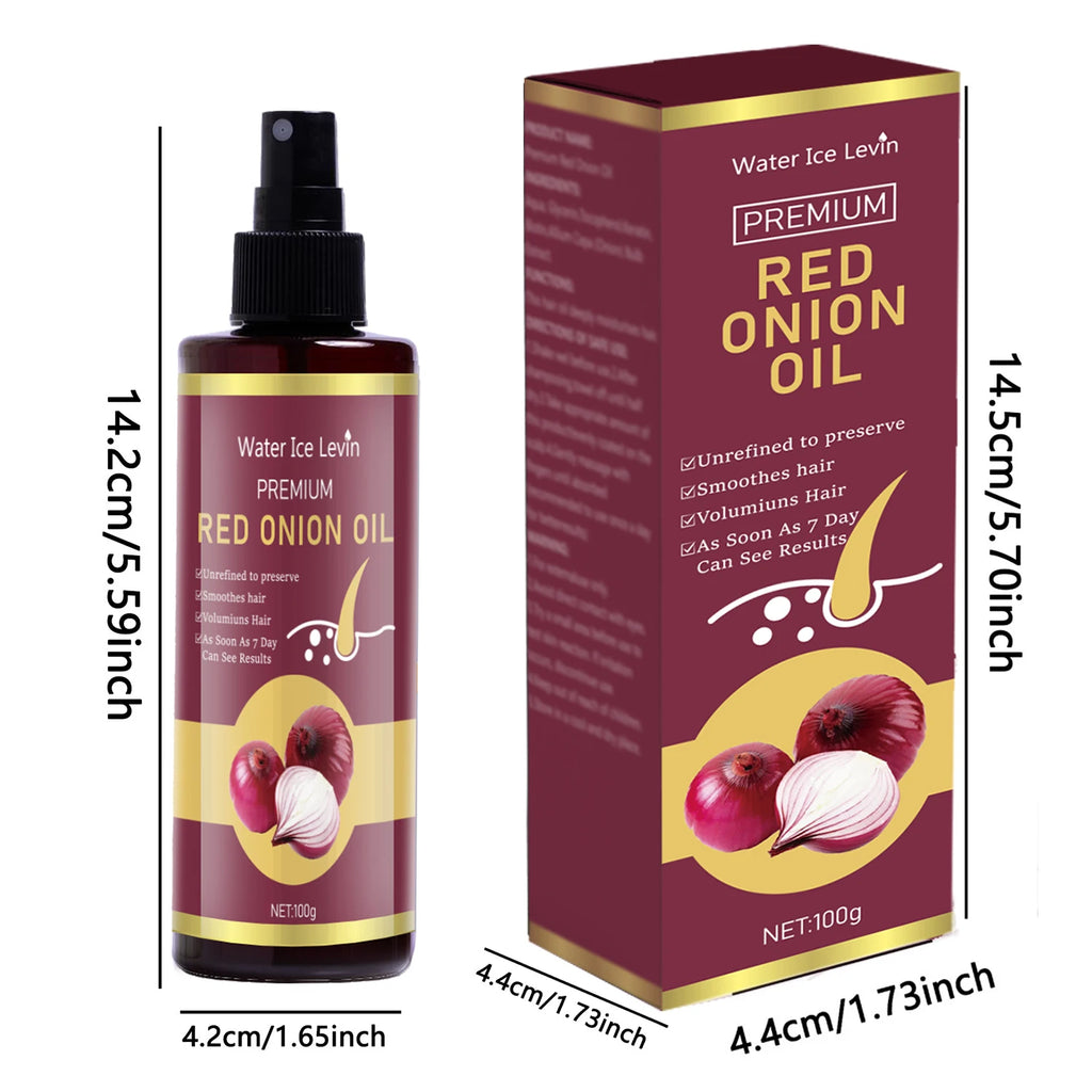 Red Onion Hair Oil Moisturizing and Hydrating Hair Care Essence 100g