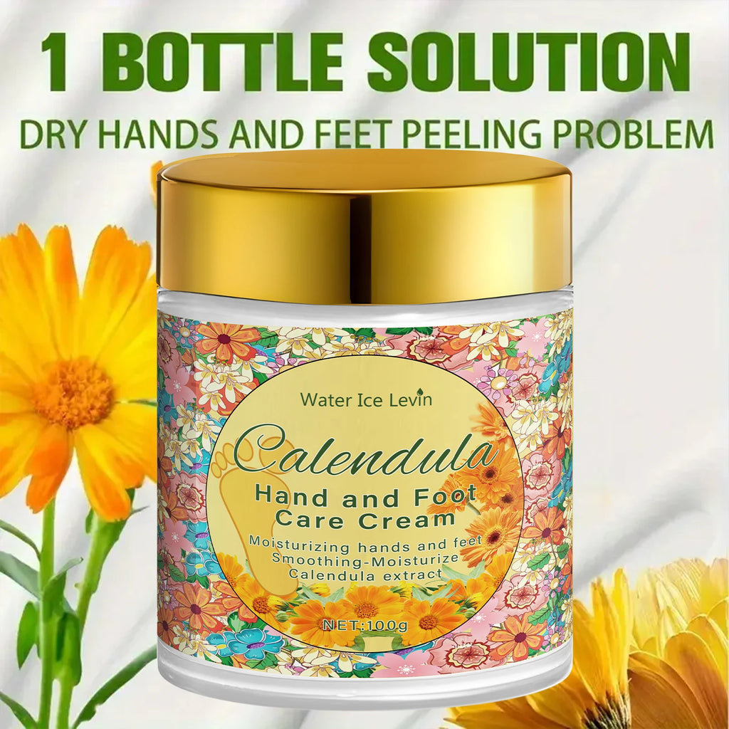 Calendula Hand and Foot Cream Intense Moisturizer for Dry Cracked Skin