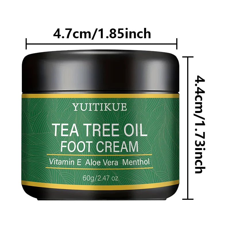 Yuitikue Tea Tree Oil Foot Cream for Dry Cracked Feet 60g