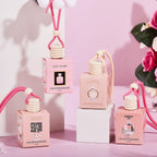 Car Air Freshener Hanging Perfume Diffuser Natural Flower Fragrance