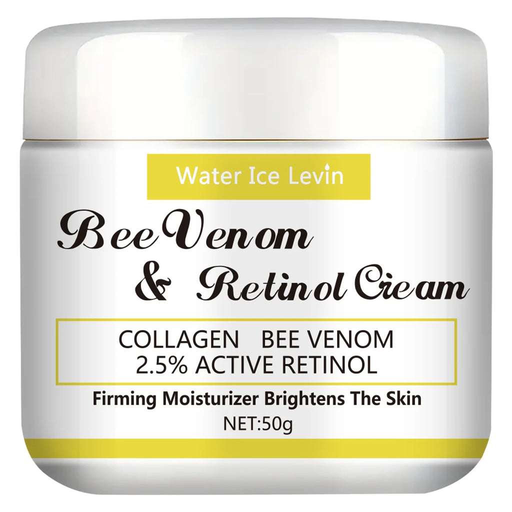 Bee Venom Retinol Cream Moisturizing Face and Body Firming Lotion