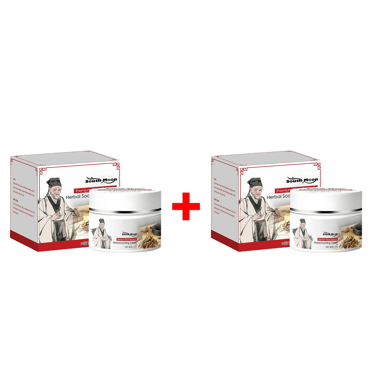 Herbal Soothing Skin Relief Cream for Dryness and Irritation