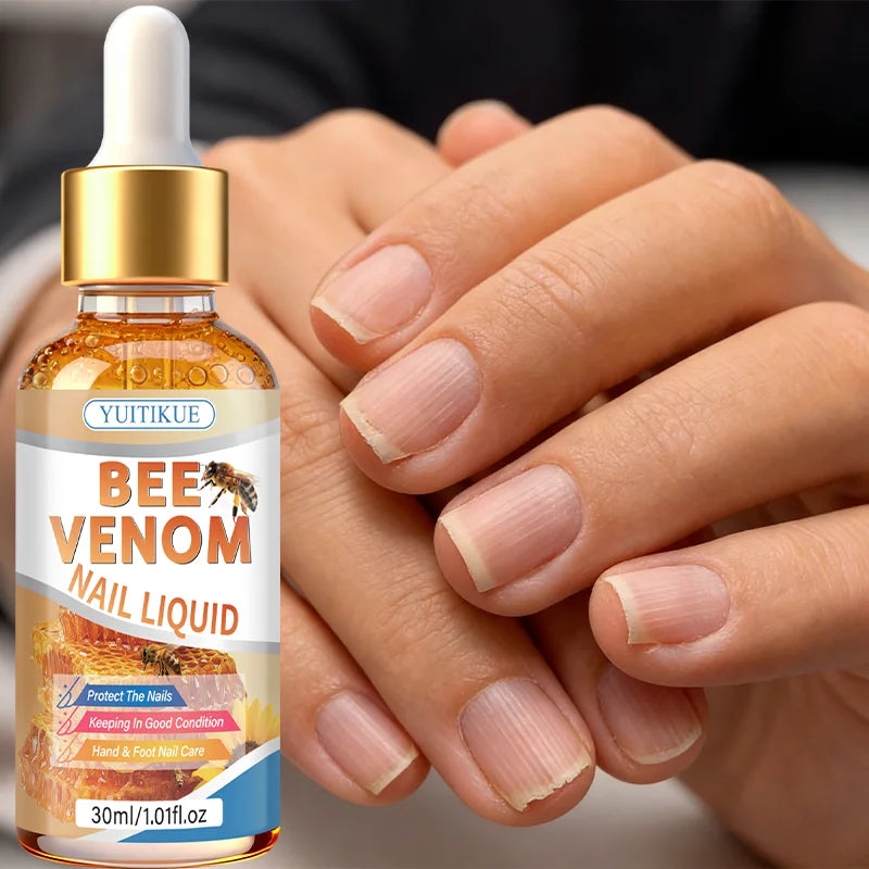 YUITIKUE Bee Venom Nail Treatment Liquid for Hand and Foot Nail Care