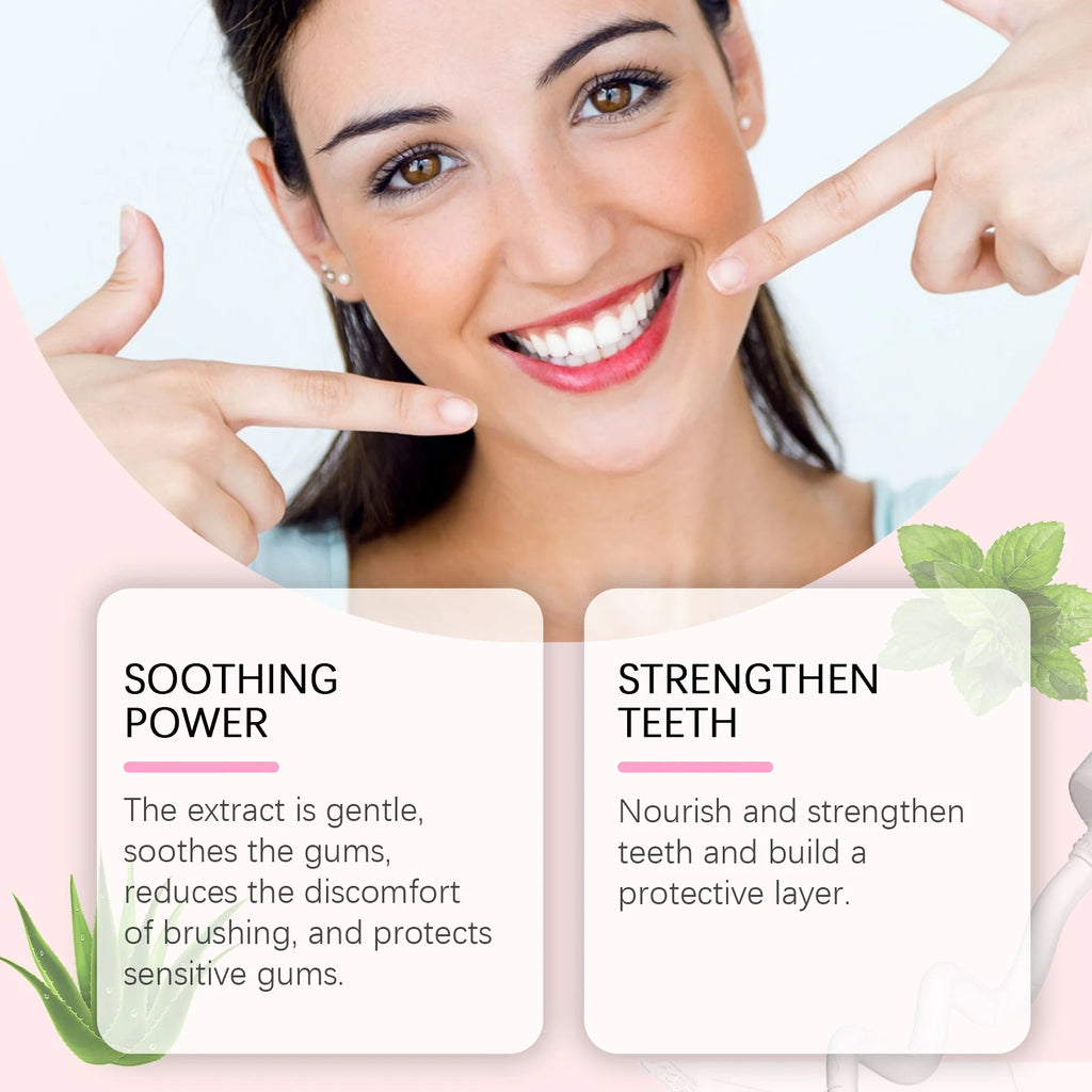 Teeth Whitening and Cavity Repair Toothpaste