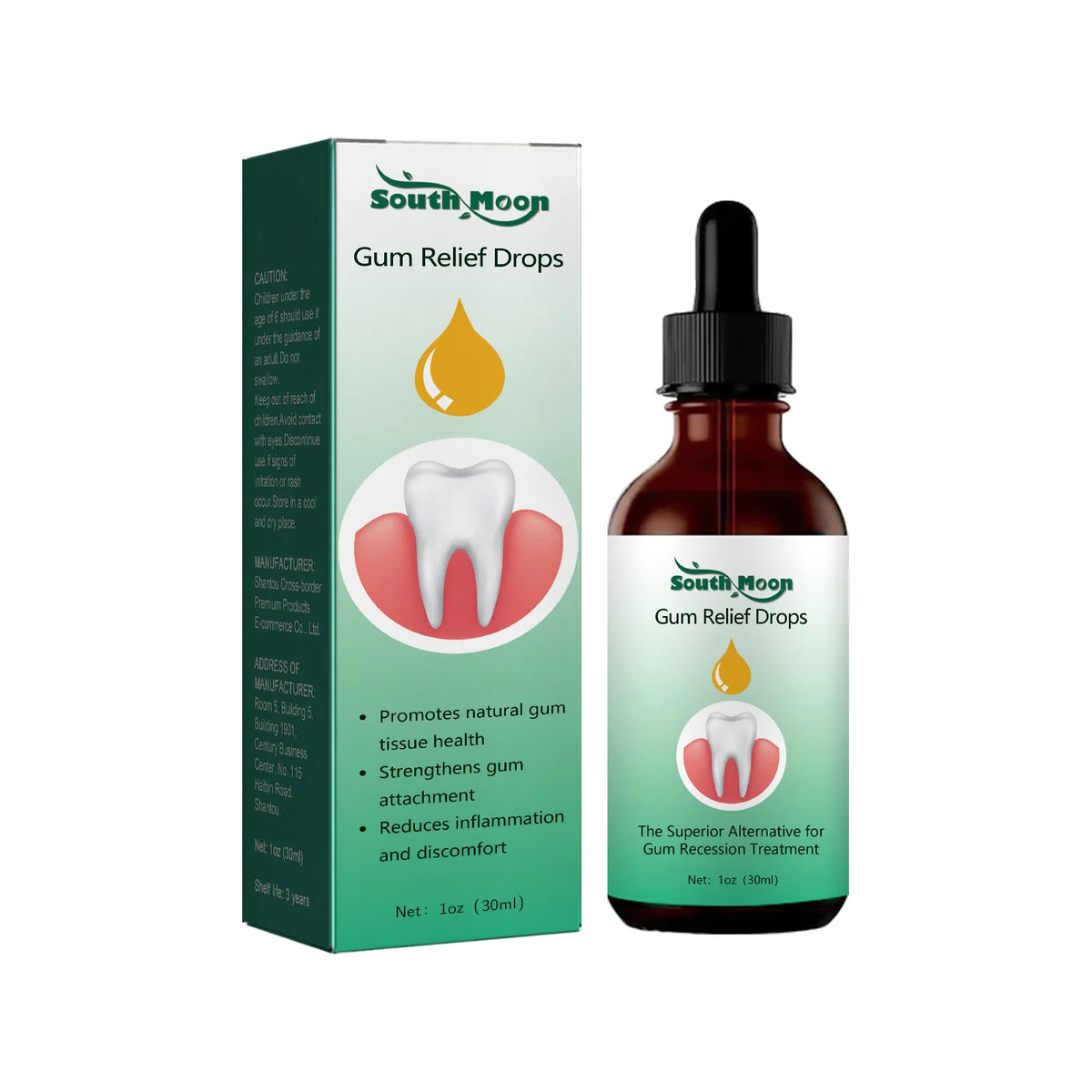 Herbal Toothache and Gum Relief Drops