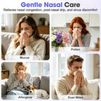 Electric Nasal Irrigator for Sinus Relief and Nasal Congestion