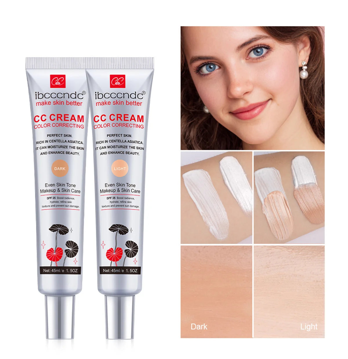 Color Correcting CC Cream with Moisturizing SPF Protection - 13