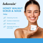 Honey Walnut Exfoliating Facial Scrub and Mask