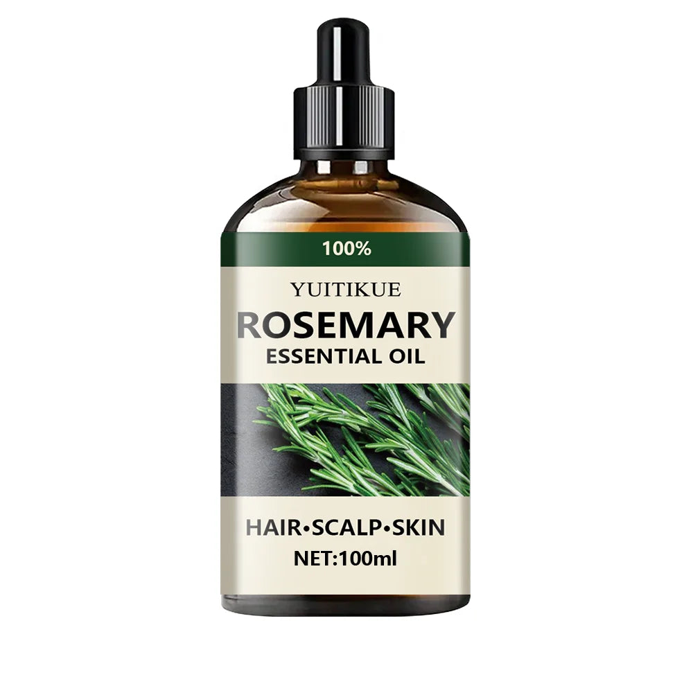 Rosemary Essential Oil 100ml for Hair Scalp and Skin Care