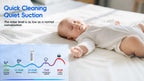 Electric Baby Nasal Aspirator with Music and Adjustable Suction