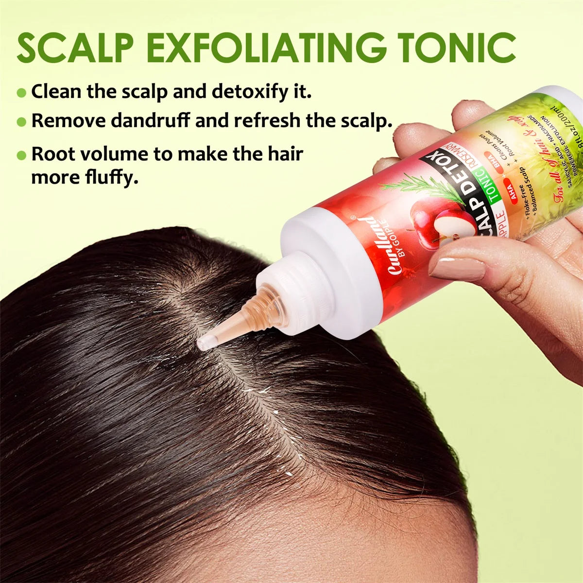 Goiple Apple Cider Vinegar Shampoo and Scalp Detox Treatment Set - 11