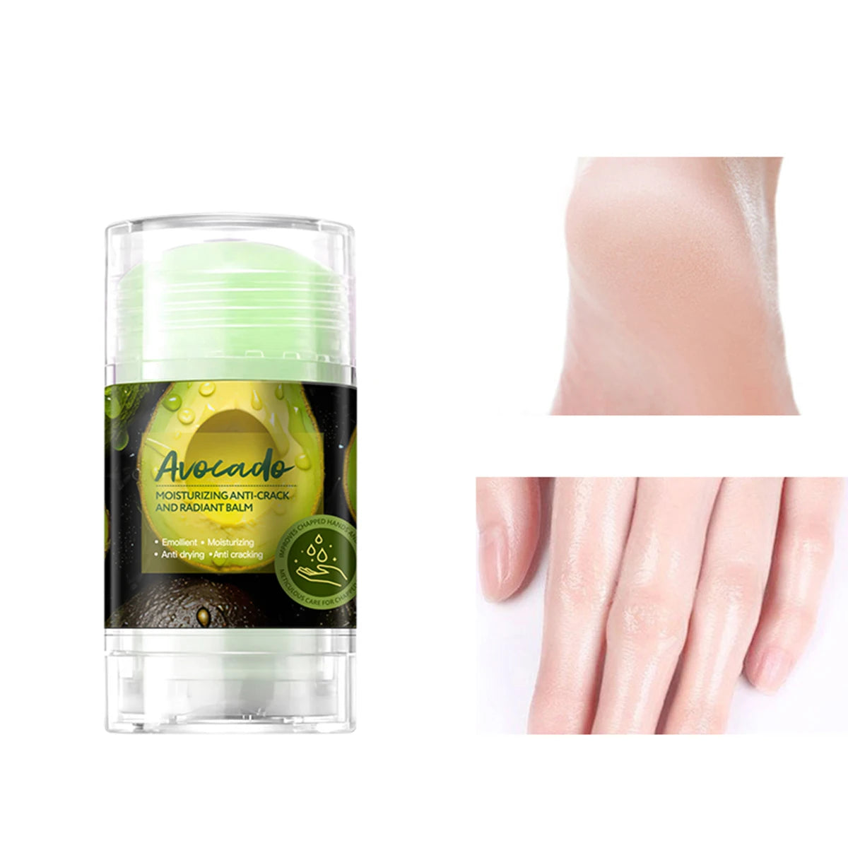 Avocado Moisturizing Balm Stick for Dry Cracked Hands and Feet - 2