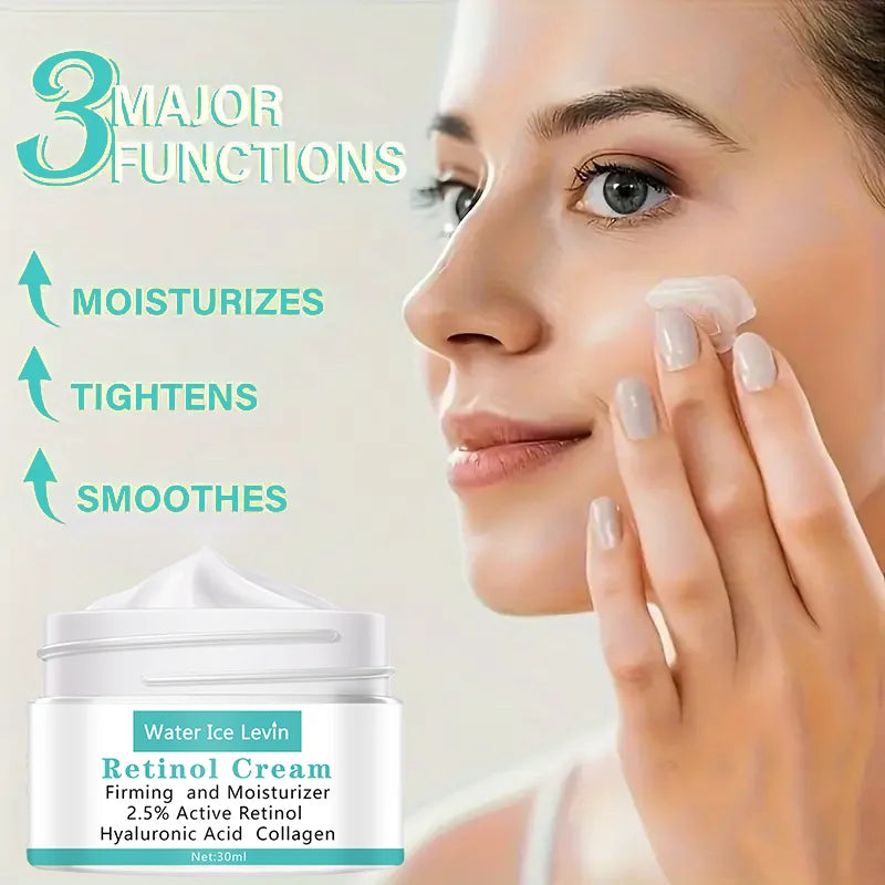 Water Ice Levin Retinol Cream Anti Aging Moisturizer Firming Face Care