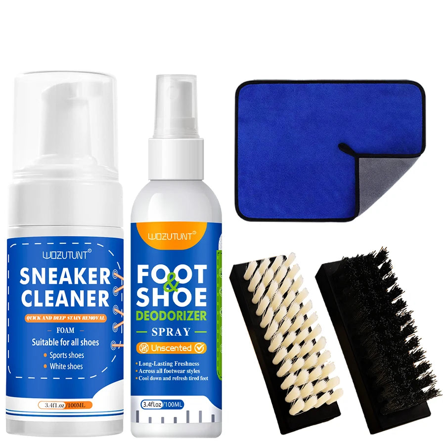 100ml Sneaker Cleaner Foam Dry Wash Shoe Decontamination Spray - 15