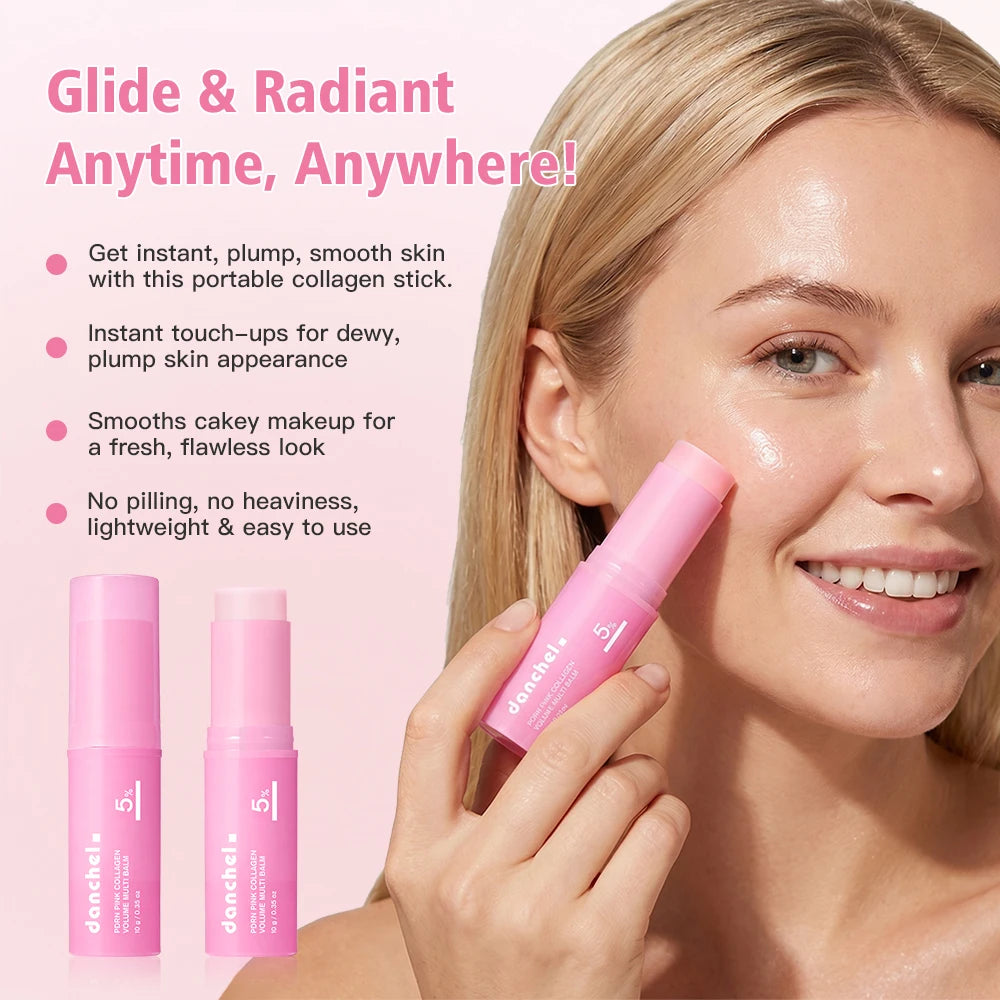 PDRN Pink Peptide Facial Serum and Collagen Multi Balm Set