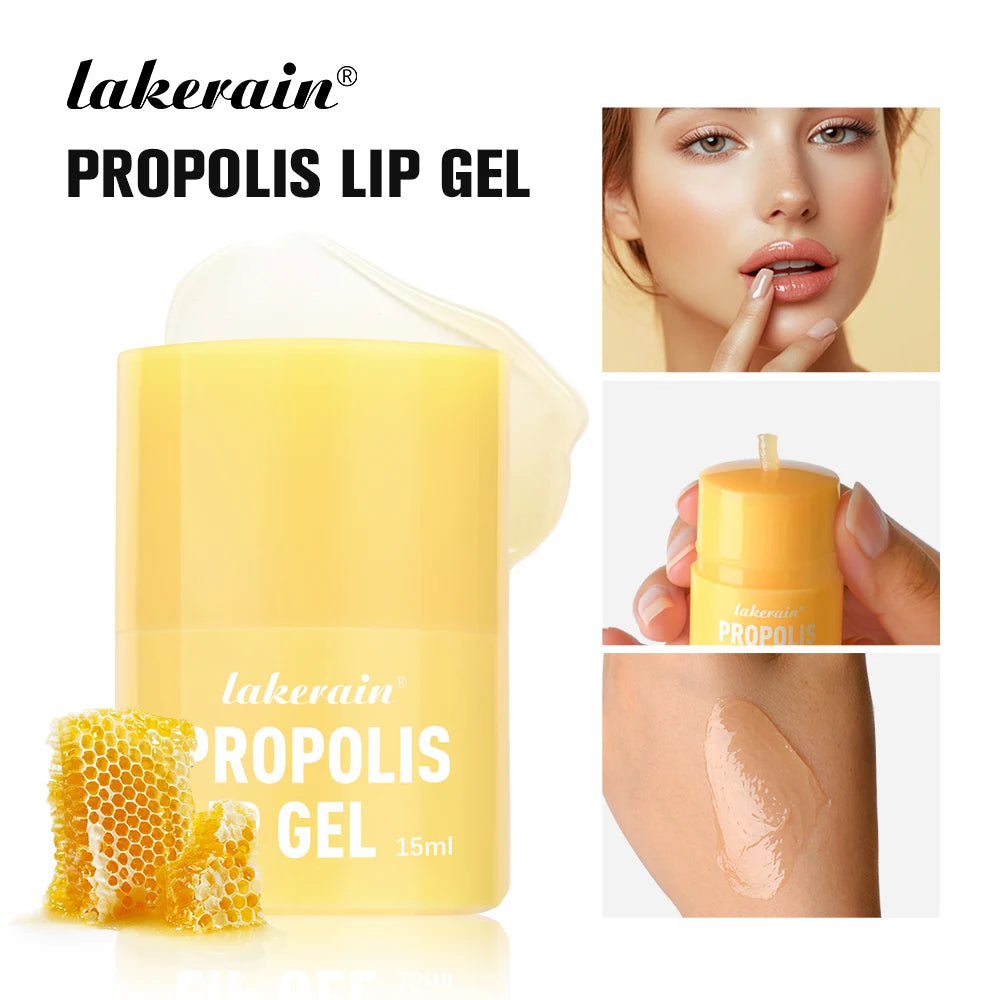 Propolis Hydrating Lip Gel for Dry and Chapped Lips