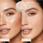 Oil-Absorbing Matte Setting Powder for Long-Lasting Makeup