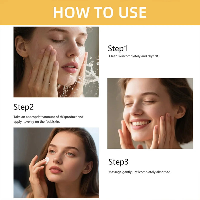 YUITIKUE Snail Mucin Cream 60g Retinol Collagen Face Moisturizer