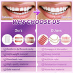 Comfort Fit Silicone Cosmetic Dentures for Instant Smile