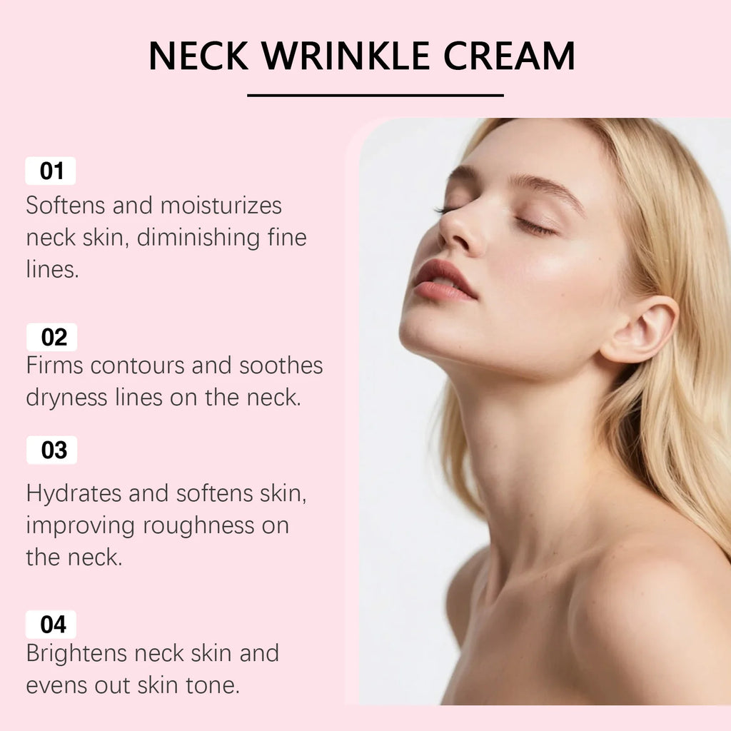 Collagen Firming Neck Cream with Gua Sha Massager