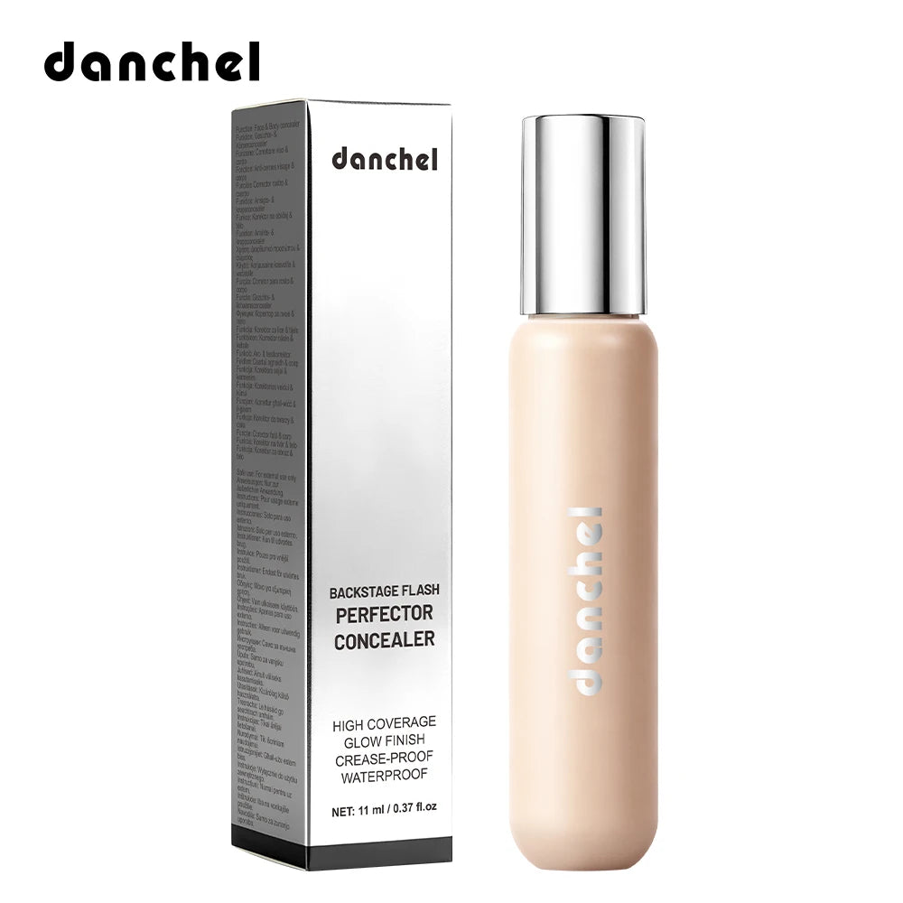 Full Coverage Waterproof Liquid Concealer for Dark Circles and Blemishes