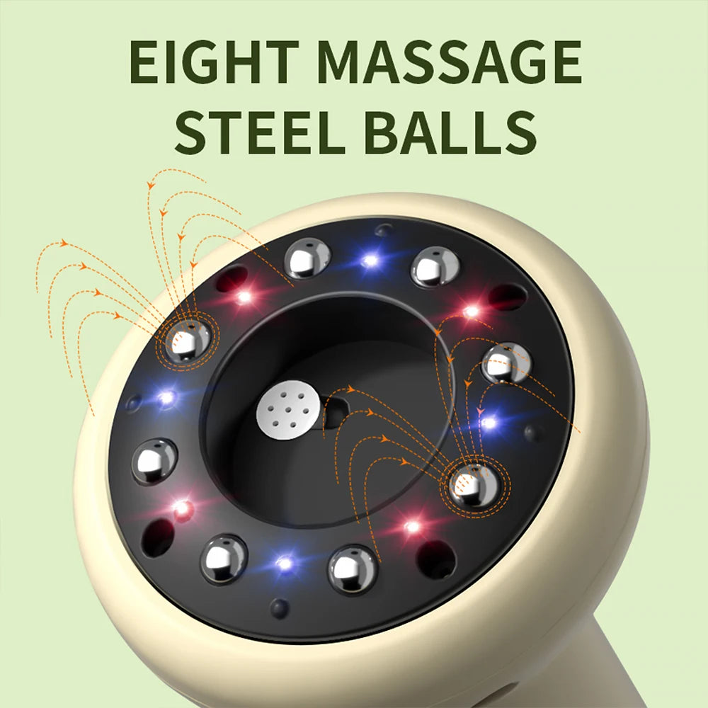 Electric Cupping and Scraping Massage Tool for Muscle Relief